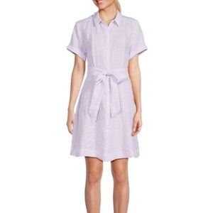 NWT Hill House Laura Dress in Lilac Stripe